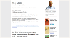 Desktop Screenshot of pacolopez.biz